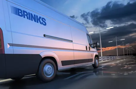 Brinks Website Van